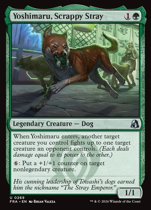 Yoshimaru, Scrappy Stray (Foil)