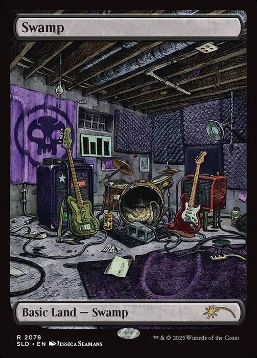 Swamp - Borderless - Full Art (Foil)