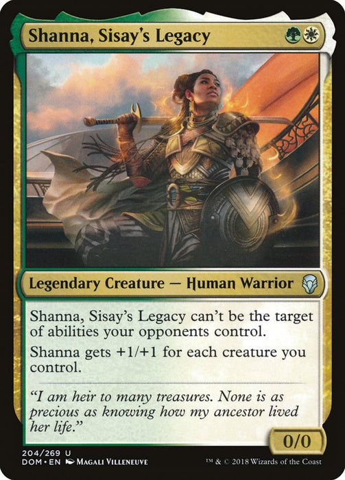 Shanna, Sisay's Legacy - Legendary