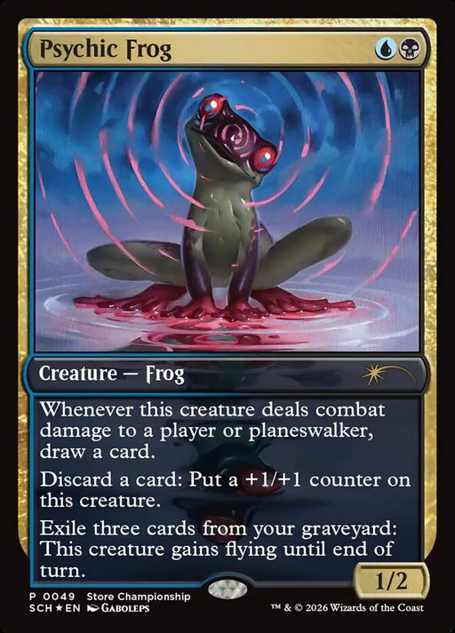 Psychic Frog - Inverted
