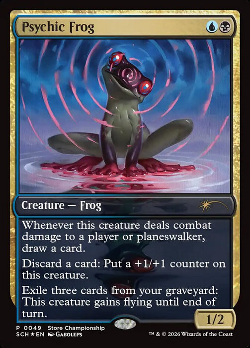 Psychic Frog - Inverted (Foil)