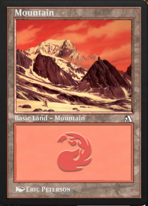 Mountain - Retro Frame