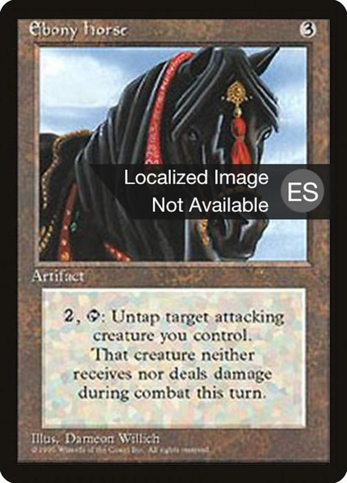 Caballo de ébano - Ebony Horse
