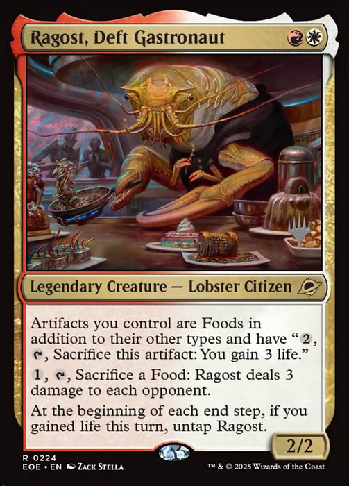 Ragost, Deft Gastronaut - Legendary