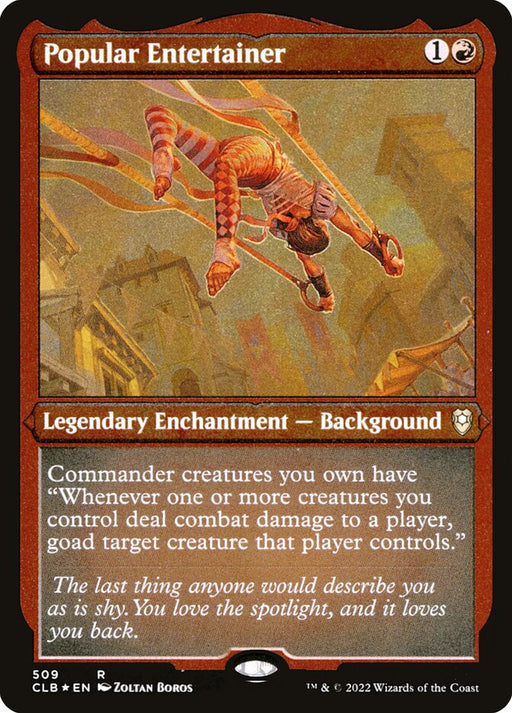 Popular Entertainer - Etched - Inverted - Legendary - Etched (Foil)