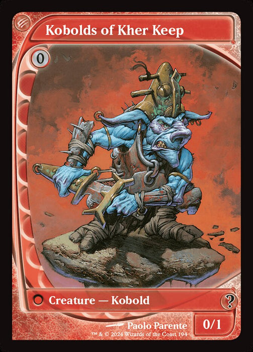 Kobolds of Kher Keep - Textless - Full Art (Foil)