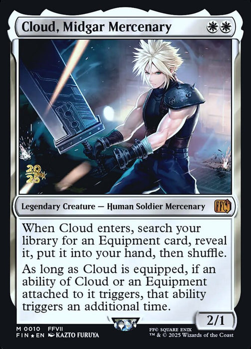 Cloud, Midgar Mercenary - Legendary (Foil)