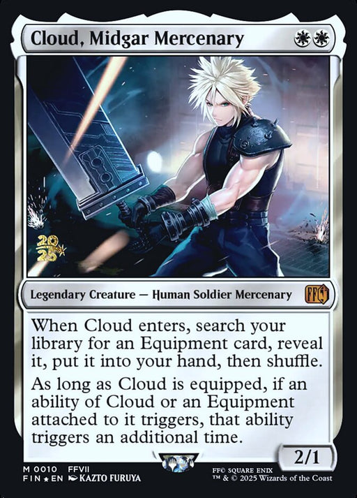Cloud, Midgar Mercenary - Legendary (Foil)