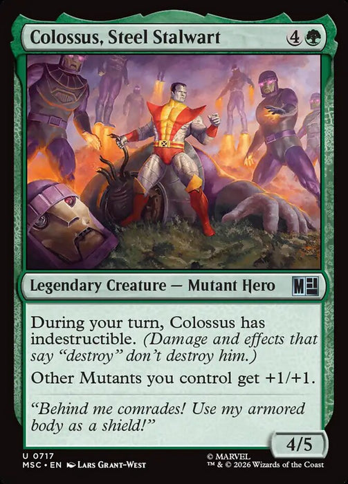 Colossus, Steel Stalwart - Legendary (Foil)