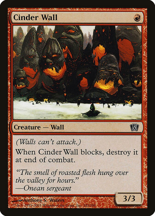 Cinder Wall (Foil)