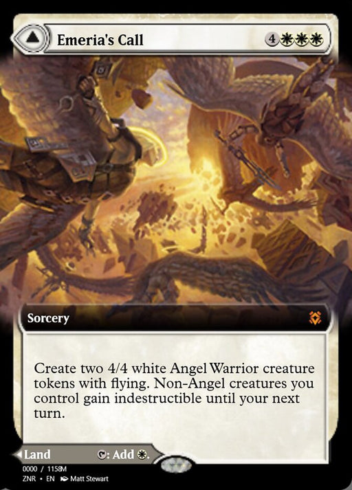 Emeria's Call // Emeria, Shattered Skyclave (Foil)