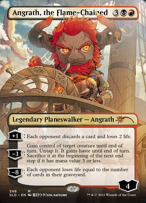 Angrath, the Flame-Chained - Borderless - Full Art