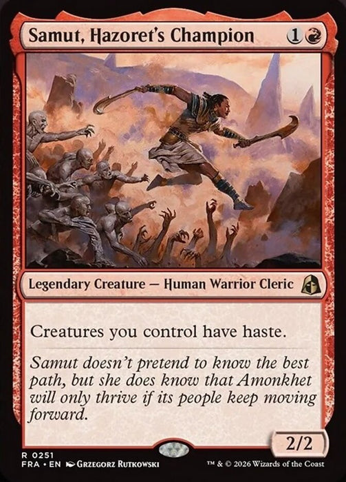 Samut, Hazoret's Champion