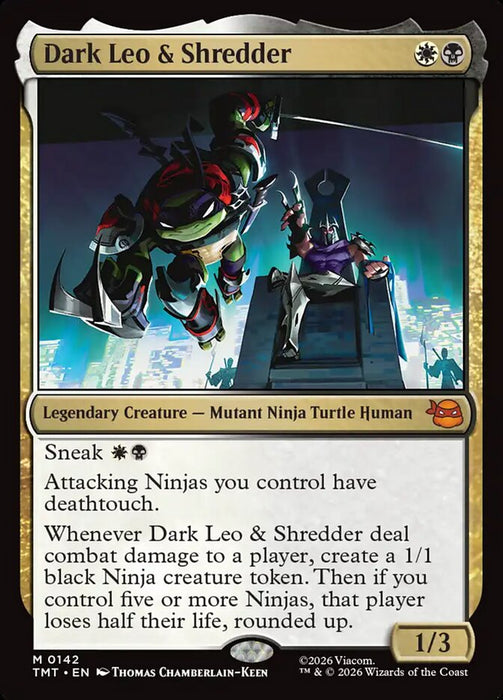Dark Leo & Shredder - Legendary (Foil)
