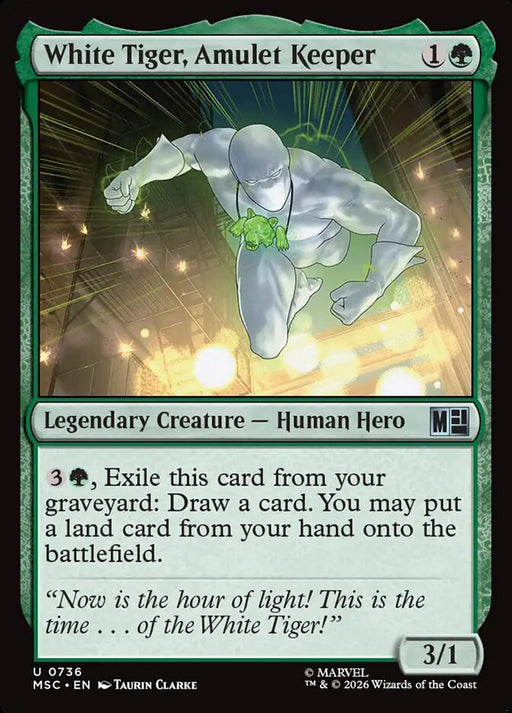 White Tiger, Amulet Keeper - Legendary