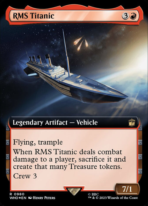 RMS Titanic - Extended Art - Legendary - Surge Foil (Foil)