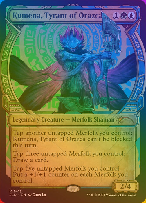 Kumena, Tyrant of Orazca - Showcase - Legendary (Foil)