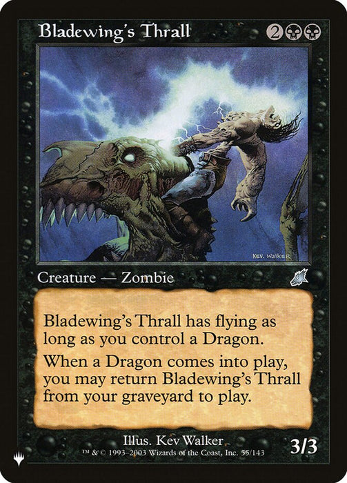 Bladewing's Thrall - Retro Frame