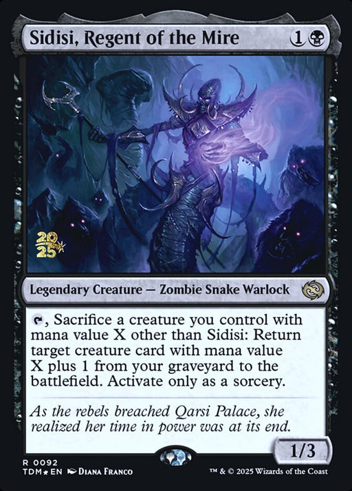 Sidisi, Regent of the Mire - Legendary (Foil)