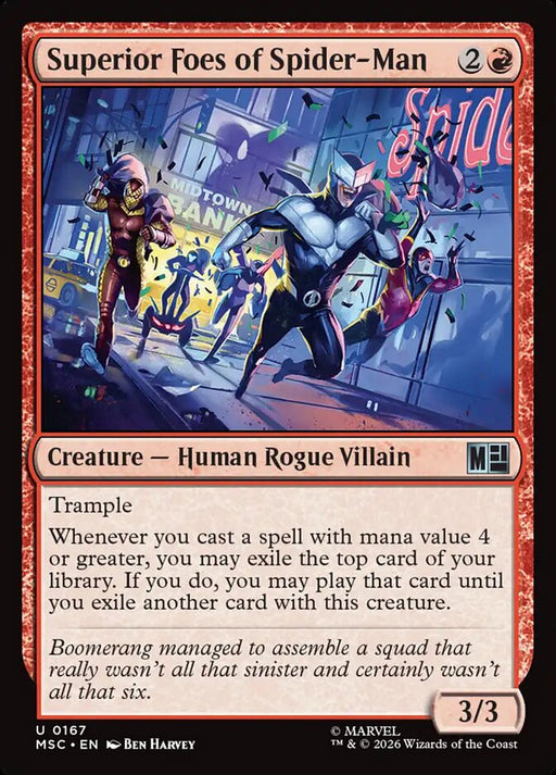 Superior Foes of Spider-Man - Surge Foil (Foil)