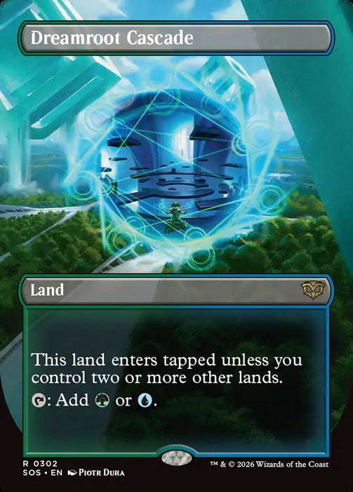Dreamroot Cascade - Borderless - Full Art - Inverted