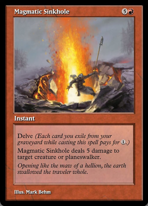 Magmatic Sinkhole (Foil)