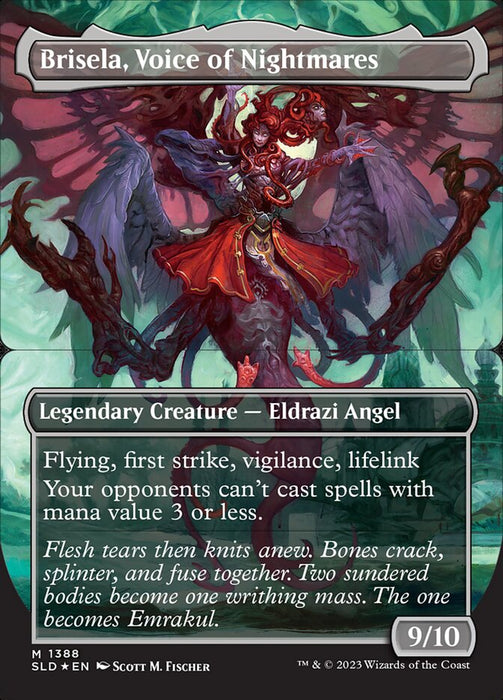 Brisela, Voice of Nightmares - Borderless - Full Art - Inverted - Legendary