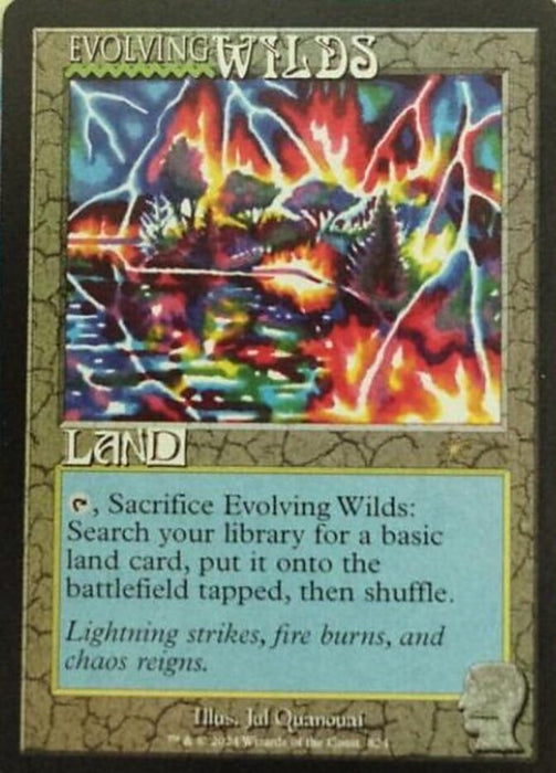 Evolving Wilds - Retro Frame (Foil)