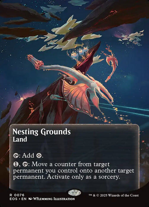 Nesting Grounds - Borderless - Full Art - Inverted (Foil)