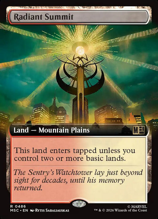 Radiant Summit - Extended Art