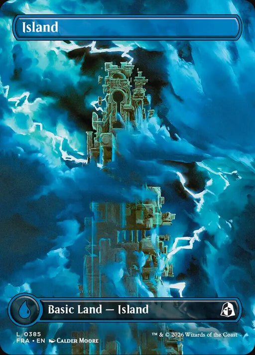Island - Borderless - Full Art (Foil)