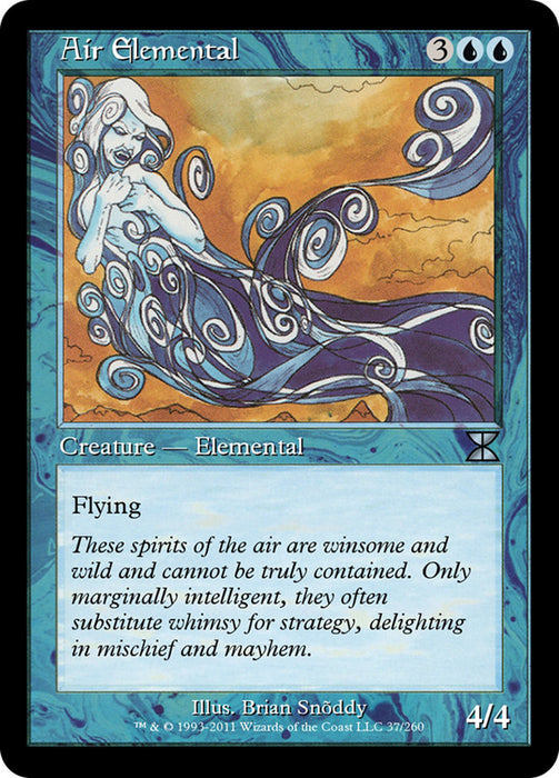 Air Elemental - Retro Frame