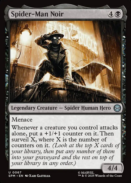 Spider-Man Noir - Legendary