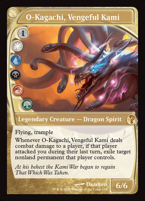 O-Kagachi, Vengeful Kami - Legendary