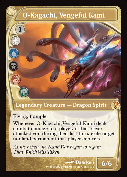 O-Kagachi, Vengeful Kami - Legendary