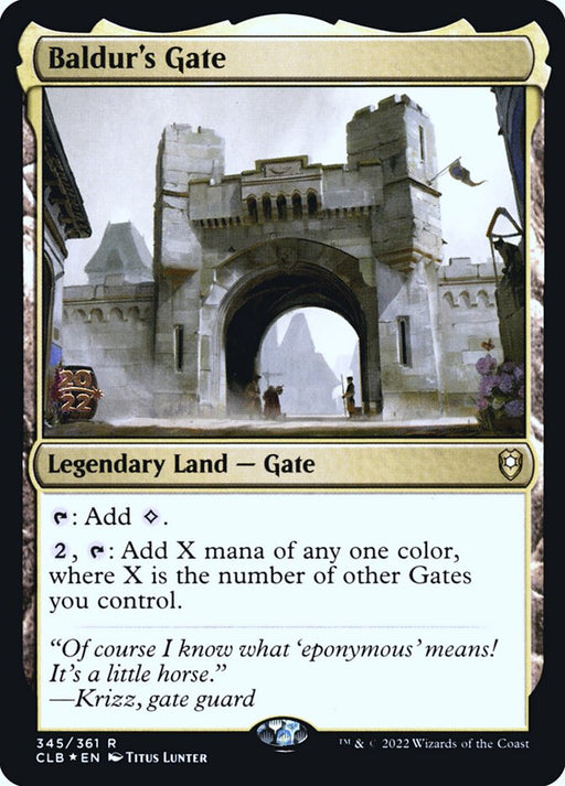 Baldur's Gate - Legendary (Foil)