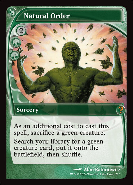 Natural Order (Foil)
