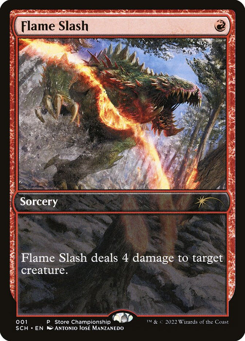Flame Slash - Full Art - Inverted
