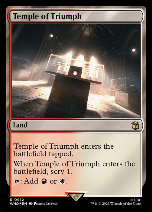 Temple of Triumph - Surge Foil (Foil)
