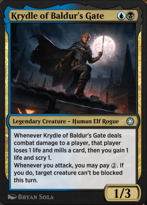 Krydle of Baldur's Gate - Legendary