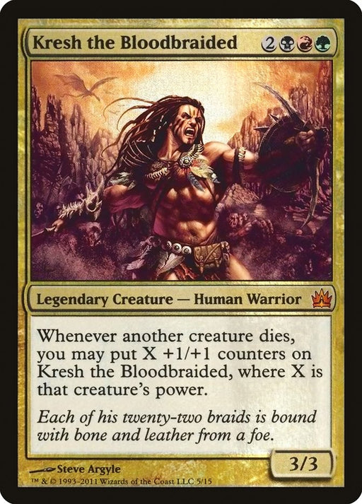 Kresh the Bloodbraided (Foil)