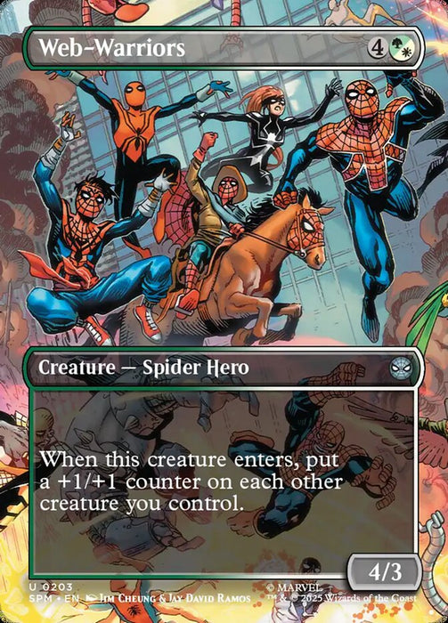 Web-Warriors - Borderless - Full Art - Fullart - Inverted