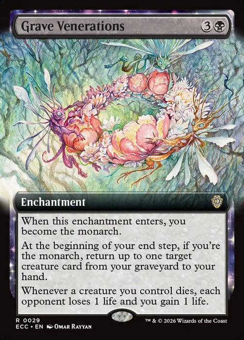 Grave Venerations - Enchantment - Extended Art