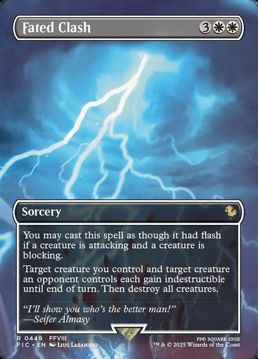 Fated Clash - Borderless - Full Art - Inverted (Foil)