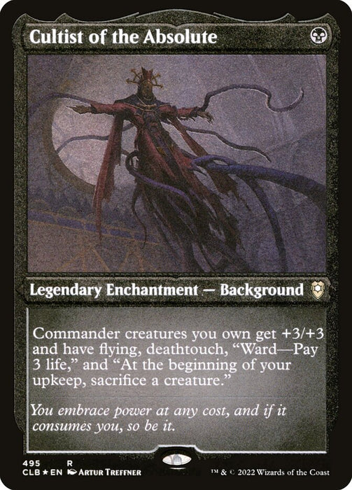 Cultist of the Absolute - Etched - Inverted - Legendary - Etched (Foil)