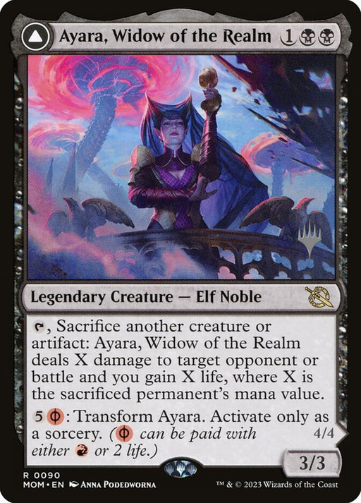 Ayara, Widow of the Realm // Ayara, Furnace Queen - Legendary
