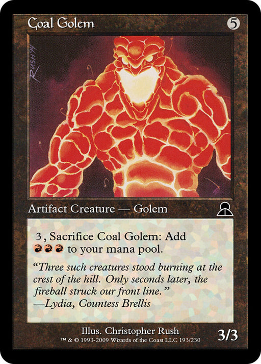 Coal Golem (Foil)