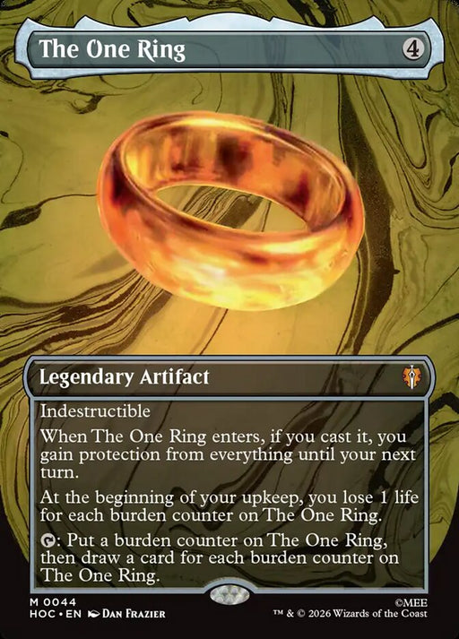 The One Ring - Borderless - Inverted - Legendary