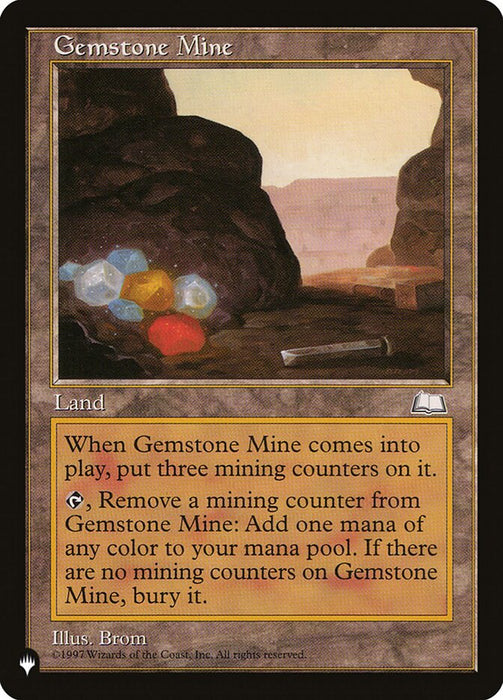 Gemstone Mine - Retro Frame