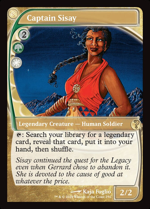 Captain Sisay - Legendary (Foil)